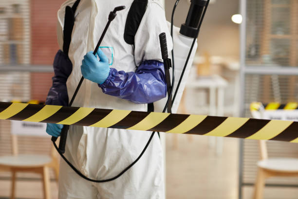 Professional Infectious Disease Decontamination technician working in Tynan, TX